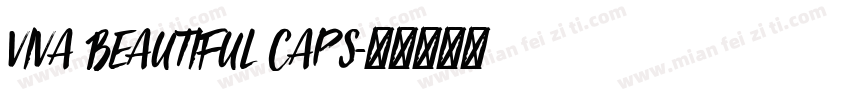 Viva Beautiful Caps字体转换